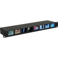 

Delvcam DELV-8LCD-SDI OctoMon 3G-SDI 8-Panel LCD 1RU Rackmount Video Monitor