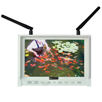 

Delvcam DELV-DUALFPV-7PL 7" FPV LED Monitor with Dual 5.8GHz Channel Auto Searching Function, 1280x800 Resolution, AV/HDMI