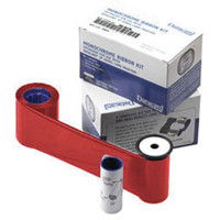 

Datacard Monochrome Ribbon Kit for SP and SD Series Printers, 1500 Prints Per Ribbon, Red