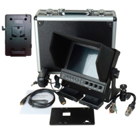 

Delvcam DELV-WFORM-7 7" Camera-Top 3G-SDI/HDMI IPS LED Monitor with V-Mount Battery Plate and Video Waveform, 1280x800