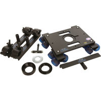 

DanaDolly Universal Kit, Includes 2x Universal Style Track Ends, Center Support, 75mm Bowl Adapter, 100mm Bowl Adapter, 3" Washer and T-Tool