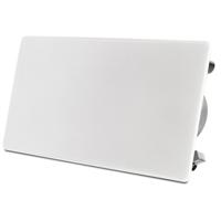 

Denon Pro DN-205W 5.25" Two-Way Dual-Woofer In-Wall Rectangular Speaker, 50W RMS Power, Single