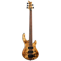 

Dean Guitars Edge Select 5-String Electric Bass Guitar, Pau Ferro Fretboard, Burled Poplar Satin Natural