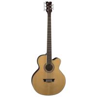 

Dean Guitars Cutaway Semi Acoustic Bass 5-String Guitar, Rosewood Fretboard, Satin Natural