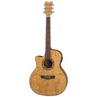 

Dean Guitars Exotica Quilt Ash A/E Semi Acoustic Left-Handed Guitar, Rosewood Fretboard, Glossy Natural