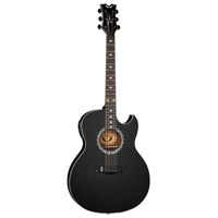 

Dean Guitars Exhibition Semi-Acoustic Guitar, Ebony Fretboard, Black Satin