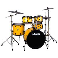 

Dean Guitars Dean Journeyman 5 Piece Yellow Drums with HW