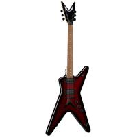 

Dean Guitars MLX Flame Electric Guitar, Jatoba Fretboard, Trans Red