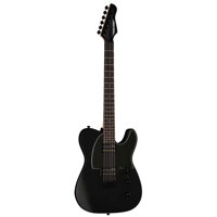 

Dean Guitars NashVegas Hum Hum Electric Guitar, 22 Frets, C Neck, Ebony Fretboard, Black Satin