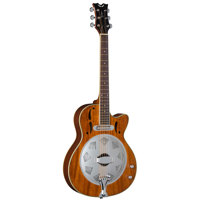 

Dean Guitars Resonator Cutaway Semi-Acoustic Guitar, 21 Frets, C Neck, Rosewood Fretboard, Natural