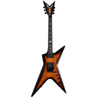 

Dean Guitars Stealth Floyd Guitar with DHS STH Hardshell Case, Ebony Fretboard, Trans Brazilia