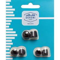

Dekoni Audio 3mm Premium Memory Foam Isolation Tip for Gemini Earphone, Medium, 3 Pack, Black