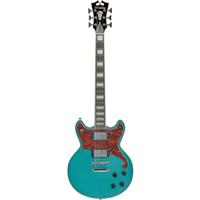 

D'Angelico Guitars Premier Brighton Electric Guitar with Stopbar Tailpiece, Ovangkol Fingerboard, Ocean Turquoise