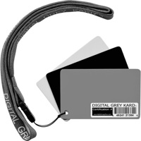 

DGK Color Tools Color Tools, Standard White Balance Card Set with Standard Lanyard (Set of Three Cards)