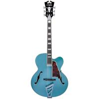 

D'Angelico Guitars Premier EXL-1 17" Single Cutaway Fully-Hollowbody Jazz Box Electric Guitar, Ovangkol Fingerboard, Ocean Turquoise