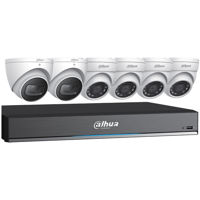 

Dahua C788E63 HDCVI Security System Includes 4x 5MP Cameras and 2x 4K Eyeball Cameras & 8-Channel 4K Penta-Brid DVR with 3TB HDD