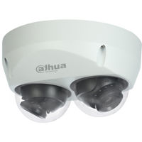 

Dahua DH-IPC-HDBW4231FN-E2-M Pro Series 2x 2MP 1080p Outdoor Starlight IR WDR Dual-Sensor Network Dome Camera with 2.8mm F2 Fixed Lens, IP67, IK10, H.265