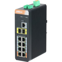 

Dahua DH-PFS4210-8GT-DP 10-Port Layer 2 Gigabit PoE+ Industrial Managed Switch