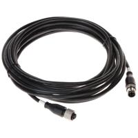 

Dahua MC-DF4-DM4 19.6' D-Code 4-Pin Aviation Network Cable, Black