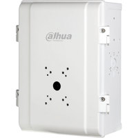 

Dahua DH-PFA142 Outdoor Surveillance Junction Box for DH-PFA153 Heavy-Duty Pole Mount and PTZ Dome Camera Wall Mounts, White
