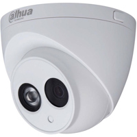 

Dahua Pro 4MP IR Eyeball Network Camera with 3.6mm F2.0 Manual Lens, Smart Detection