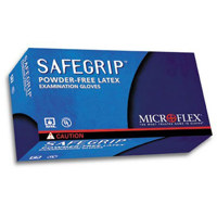 

DiVal Safegrip Powder-Free Extended Cuff Exam Gloves - Large, Case of 500