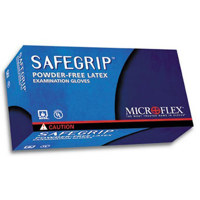 

DiVal Safegrip Powder-Free Extended Cuff Exam Gloves - Small, Case of 500