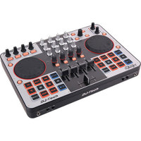 

DJ Tech 4MIX 4-Channel USB Midi DJ Controller with Integrated Soundcard, Direct 4 Deck Control and Virtual
