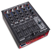 

DJ Tech DDM 2000 USB Professional 4-Channel USB DJ Mixer with Multiple Photo, Line and Mic inputs