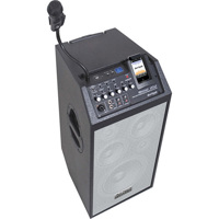 

DJ Tech iBoost 202 280 Watts Portable PA System with iPod Docking Station and 5-Channel Mixer