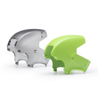 

DJI Top Shell for FPV Drone, Pair, Eternal Green & Void Gray