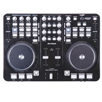 

DJ Tech USB MIDI DJ Control Surface with Touch Sensitive Jog Wheels, Deckadance LE Software and Soundcard