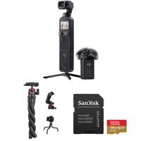 

DJI Pocket 2 Gimbal Camera Creator Combo - Bundle with 128GB microSD Card, Flexible Tripod