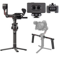 

DJI RS 2 Gimbal Stabilizer Pro Combo Bundle with DJI Ronin 3D Focus System, SmallRig Dual Handgrip