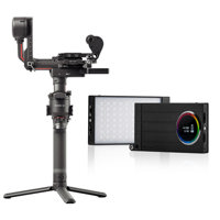 

DJI RS 2 Gimbal Stabilizer Pro Combo with Flashpoint M1 RGB Creative Light
