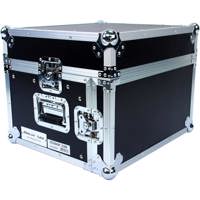 

Deejay LED Fly Drive Case 8U Space Slant Mixer Rack / 4U Space Vertical Rack System with Full AC Door