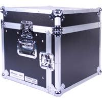 

Deejay LED Fly Drive Case 8U Space Slant Mixer Rack / 6U Space Vertical Rack System with Full AC Door