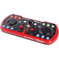 

DJ Tech Poket DJ Duo USB Powered Portable DJ Controller with Integrated Sound Card and Deckadance LE DJ Software