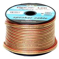 

Deejay LED 100' 2-Conductor 14 Gauge Stranded Thick Speaker Hookup Cable