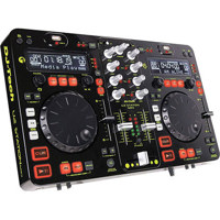 

DJ Tech U2 Station MKII Twin MP3 Player/USB Dock and 2-channel DJ Mixer with 3 Band EQ and 4 Effects/Scratch