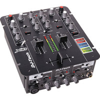 

DJ Tech Professional 2-Channel Mixer with Integrated USB Soundcard, 6.35mm Jack, 3.5mm Mini Jack Headphones Connectors