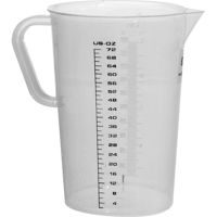 

Adorama 72 oz. (2000ml) Plastic Graduate