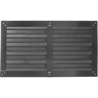 

Adorama Heavy Duty, Light Tight Darkroom Louvers, 12"x24", 400 CFM