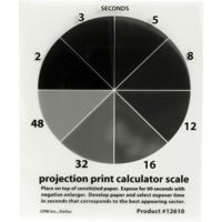 

Adorama Delta Enlarging Print Projection Scale Exposure Aid, 4x5" Size