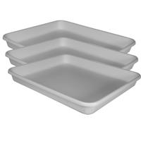 

Cesco Plastic Print Developing Tray with Flat Bottom, 20x24x3" Deep, Set of Three Trays.