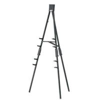 

Da-Lite H323 H323-Heavy Duty Black Powder Coat Display Easels, 6'