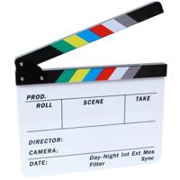 

DLC 5mm Acrylic Color Clapper Slate