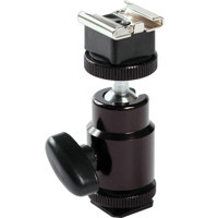 

DLC DL-0614 Mini Ball Head with Accessory Foot and Accessory Shoe