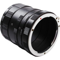 

DLC Manual Extension Tubes for Canon EOS Cameras, 12mm, 20mm & 36mm