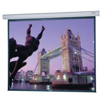 

Da-Lite Cosmopolitan Electrol Electric Wall and Ceiling Projection Screen, 9x9', Matte White Surface.